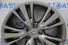 Roată de 19 inch, 5x114.3, Lexus RX450h 10-15, cu o ușoară bordură.