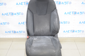 Scaun șofer Honda Insight 19-22 fără airbag, manual, material textil, negru, de curățat chimic.