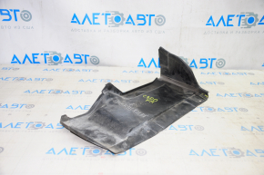 Protecția arcului lateral frontal dreapta Chrysler 200 15-17 2.4, cu fisură.