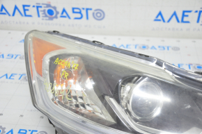 Far dreapta fata goala Honda Accord 16-17 hibrid, restilizat, cu halogen sub DRL, pentru polizare