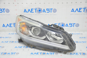 Far dreapta fata goala Honda Accord 16-17 hibrid, restilizat, cu halogen sub DRL, pentru polizare