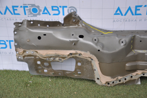 Panoul din spate al modelului Ford Fusion mk5 13-20, de culoare albastră, este ușor îndoit