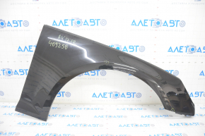 Aripa dreapta fata Audi A4 B9 17-19 cu suport, negru LY9B, cleme