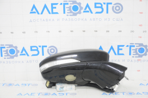 Зеркало боковое правое Ford Fusion mk5 13-20 11 пинов, поворотник, подогрев, черное