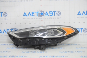 Фара передняя левая в сборе Ford Fusion mk5 17-20 LED, с DRL, песок