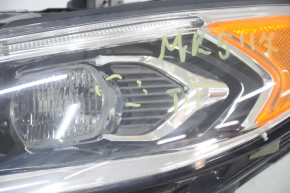 Far stânga față asamblată Ford Fusion mk5 17-20 LED, cu DRL, nisip