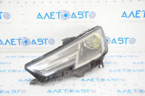 Far stânga față completă Audi A4 B9 17-19 xenon + LED, pânză în sticlă, nisip