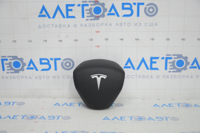 Подушка безопасности airbag в руль водительская Tesla Model 3 18- черн