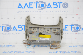 Подушка безопасности airbag коленная водительская левая Toyota Prius 30 10-15 серая, царапины, ржавый пиропатрон