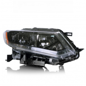 Farul din față dreapta Nissan Rogue 14-16, halogen gol, nou, neoriginal.