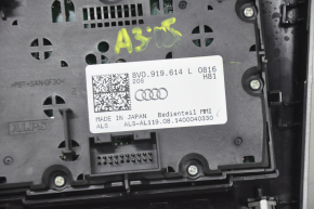 Panoul de control MMI Audi A3 8V 15-16 cu start-stop