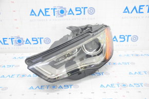 Far stânga față asamblată Audi A3 8V 15-16 xenon hid, cu fixare inferioară, nisip