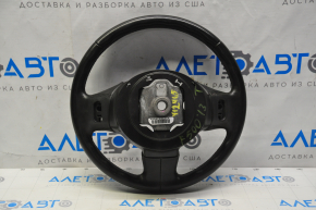 Volan gol Fiat 500 12-19 din piele, negru, uzuri, zgârieturi