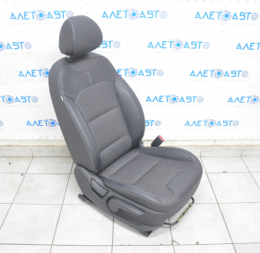 Scaun de pasager Kia Niro 17-22 HEV, PHEV cu airbag, negru combinat, manual, incalzit.