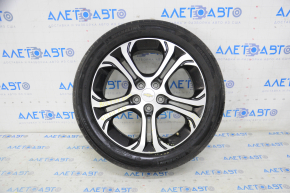 Roată de 17 inch x 6.5J Chevrolet Bolt cu anvelopă Michelin 215/50 2021 cu 5mm, cu senzor de presiune, jantă ușoară