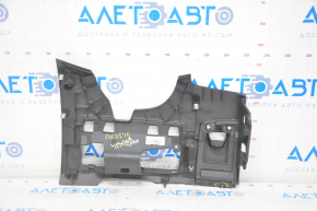 Накладка колени водителя под srs airbag Ford Focus mk3 13-18 черная, слом креп