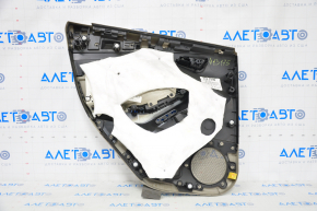 Capacul usii card spate dreapta Ford Focus mk3 15-18 gri cu insertie gri din plastic, zgarietura, necesita curatare chimica