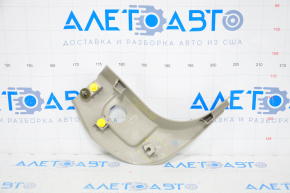 Capacul amortizorului frontal stânga jos Ford Focus mk3 11-18 gri, suport rupt.