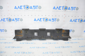 Absorbantul de impact al bara fata Toyota Camry v40 07-09 are ghidaje rupte și este îndoit