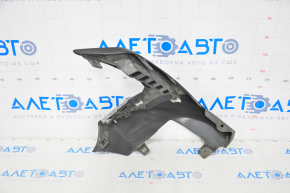 Grila bara fata dreapta Lexus NX300 NX300h 18-21 Base, cu loc pentru lumini de ceață, cu ornamente cromate.