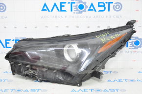 Far stânga față Lexus NX300 NX300h 18-21 LED, cu încălzire.