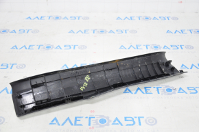 Capacul pragului din spate dreapta pentru Lexus NX200t NX300 NX300h 15-21, negru