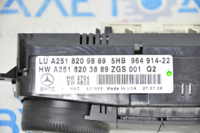 Controlul climatizării pentru Mercedes W164 ML X164 GL W251 R