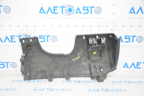 Накладка колени водителя Mazda CX-7 06-09 черн, царапины