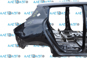 Aripa spate dreapta Nissan Leaf 13-17, de culoare neagră KH3, pe caroserie.