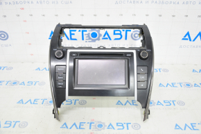 Magnetofon, Monitor, CD-changer, Radio Toyota Camry v50 12-14 SUA, ecran mare, zgârietură pe ecran.