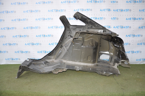 Aripa spate dreapta Ford Focus mk3 11-18 4d neagră, bare