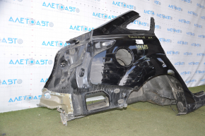 Aripa spate dreapta Ford Focus mk3 11-18 4d neagră, bare