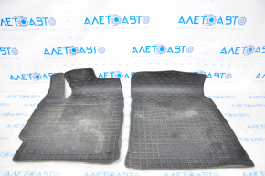 Set de covorașe pentru Toyota Camry v50 12-14, cauciuc, negru, neoriginal, rupt.