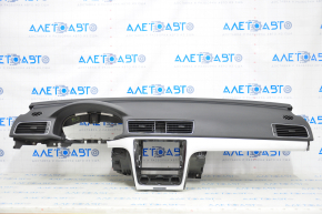 Torpedo panoul frontal fără AIRBAG VW Passat b7 12-15 USA negru