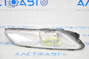 Противотуманная фара птф левая Ford Fusion mk5 17-18 галоген, слом креп, песок