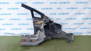 Roata din față stânga Toyota Prius 30 10-15, culoare grafit, ruginită