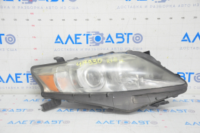 Far dreapta fata goala Lexus RX350 RX450h 10-12 pre-restilizare, halogen, pentru polizare, fisura in fixare.