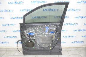 Ușă asamblată față dreapta Lexus RX350 RX450h 10-15 grafit 1G0, fără cheie, butoane