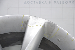 Диск колесный R19 5x114.3 Lexus RX350 10-15 бордюрка, полез лак