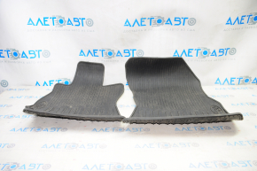 Set de covorașe pentru interiorul mașinii Subaru Legacy 15-19, cauciuc, negru