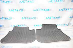 Set de covorașe pentru interiorul mașinii Subaru Legacy 15-19, cauciuc, negru