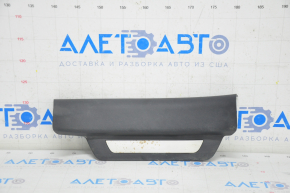 Накладка порога зад левая Lexus RX350 RX450h 10-15 черн, потерта, полез хром