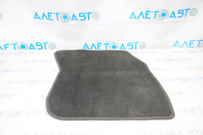 Covorul din fața dreapta a salonului Ford Fusion mk5 13-20, negru, material textil.