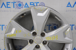 Roată de 17 inch pentru Subaru Forester 14-18 SJ, tip 2, cu bordură, lac util pe emblema