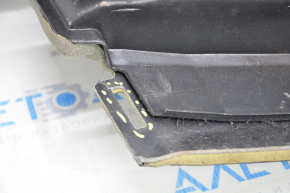 Torpedo panoul frontal fără AIRBAG Ford Fusion mk5 13-20 negru, piele, crăpat în fixare.