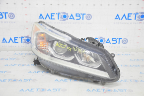 Far dreapta fata goala Honda Accord 16-17 halogen fara DRL, nisip, pentru polizare.