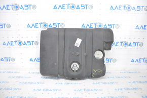 Corpul filtrului de aer VW Passat b7 12-15 SUA 2.5 crăpat.