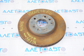 Placă de frână față stânga Nissan Rogue 14-20 295/25.5 mm