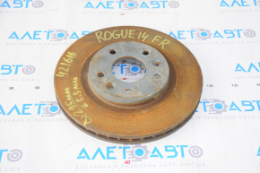 Placă de frână față dreapta Nissan Rogue 14-20 295/25.5 mm.