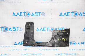 Capacul genunchiului șoferului Ford Fusion mk5 17-20 negru, zgârieturi